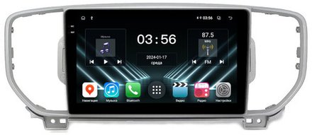 Магнитола для KIA Sportage 4 2016-2018 - FarCar DX576M монитор 9.5" IPS на Android 13, 4+64Гб, CarPlay