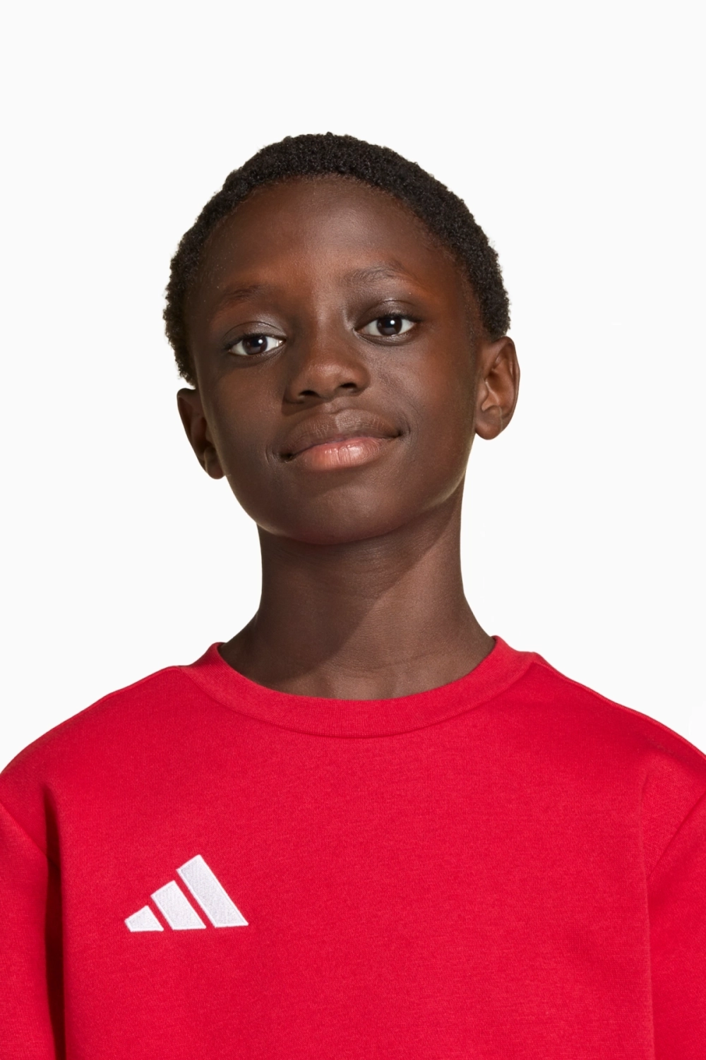 Кофта adidas Entrada 26 Sweat Junior - красный