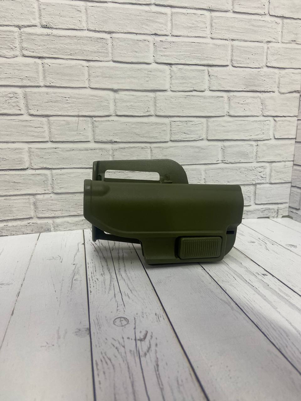 Кобура для ПМ и ПММ, поясное крепление на ремень Олива