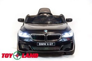 Детский электромобиль Toyland BMW 6 GT Черный