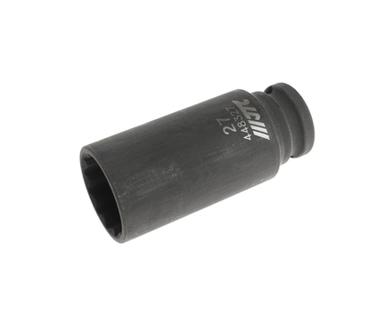 Головка торцевая 1/2" 27мм 12-ти гранная ударная тонкостенная L=82мм JTC