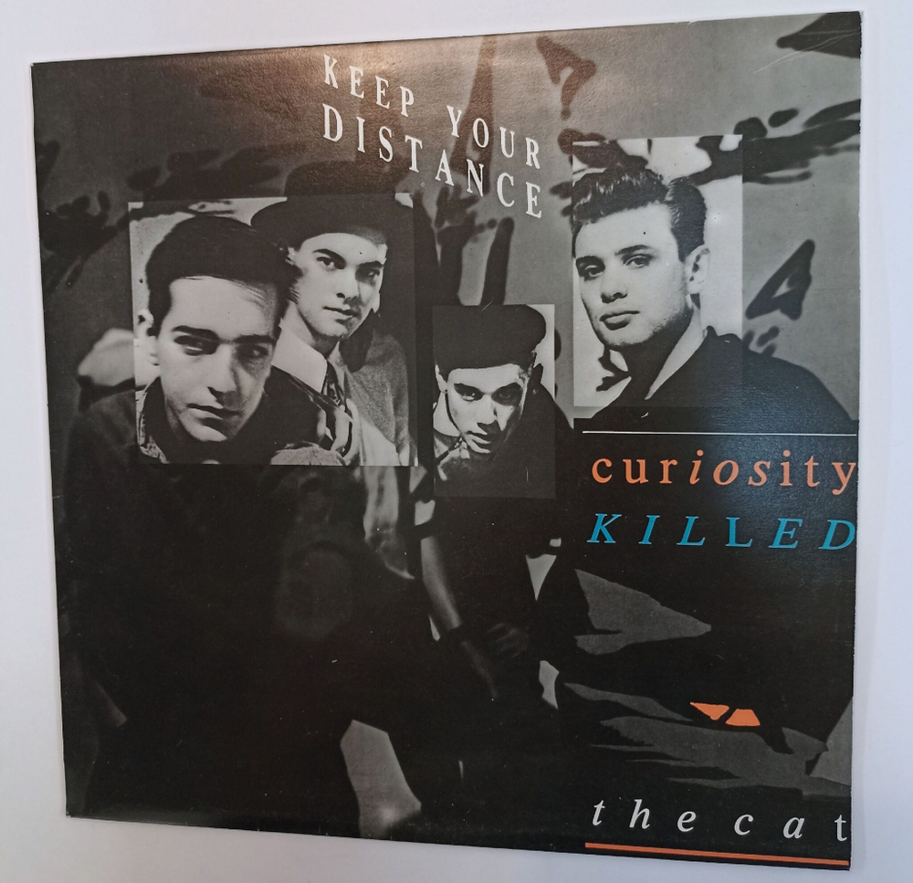 Винтажная виниловая пластинка LP Curiosity Killed The Cat Keep Your Distance (Югославия 1987)