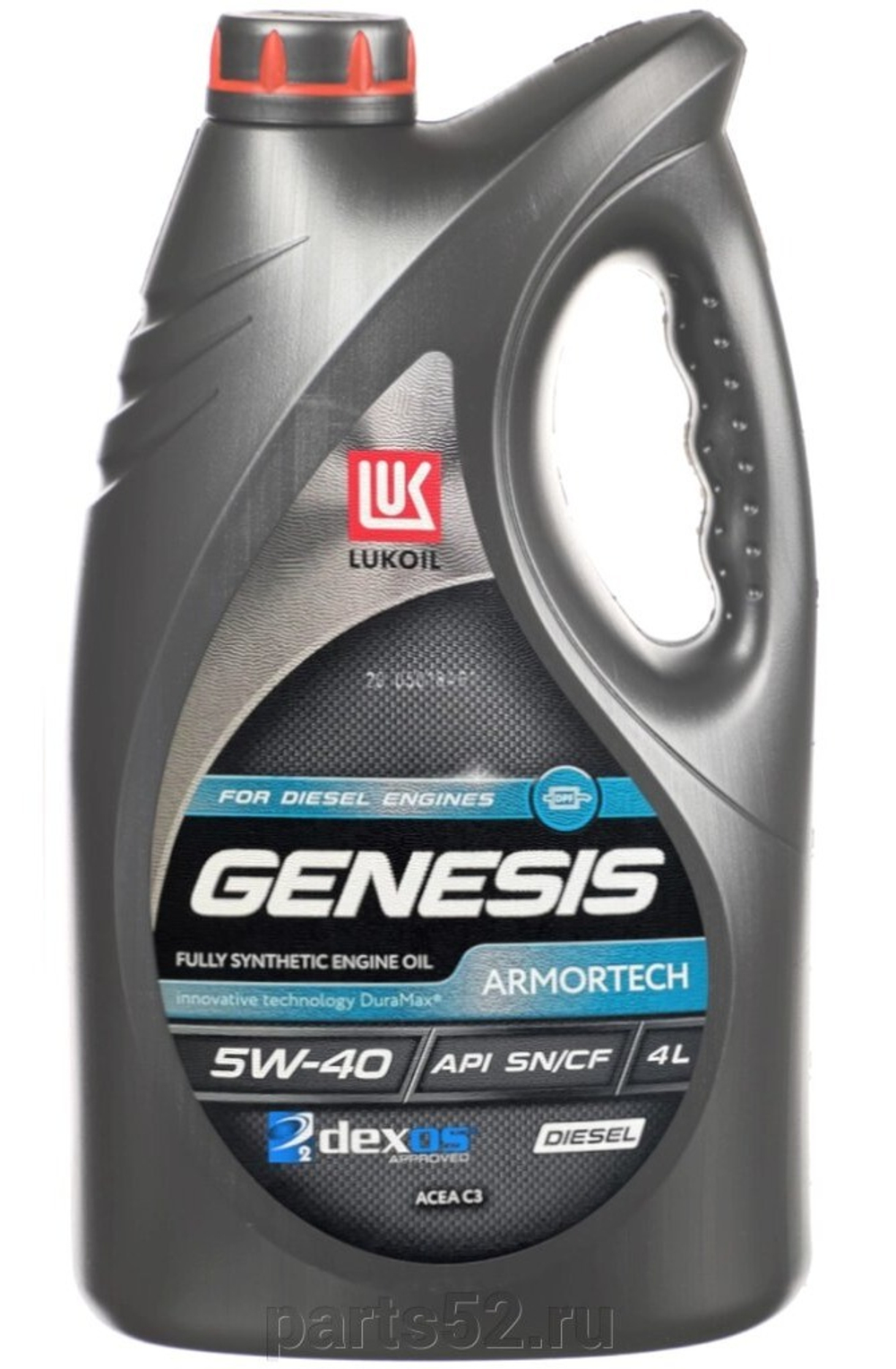 Масло моторное Лукойл Genesis Armortech Diesel 5W-40 SN синтетическое 4л