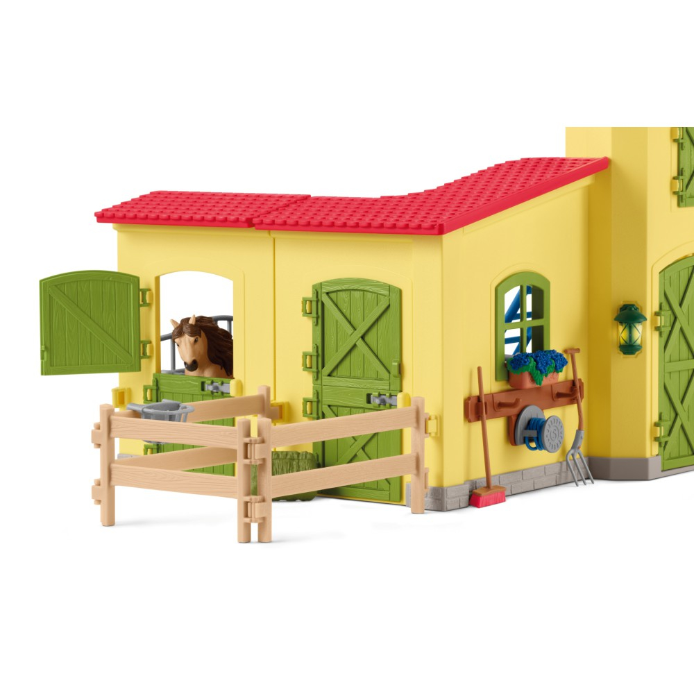 Schleich Farm World - Коробка для лошади + исландская пони 42609