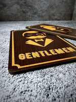 Табличка на дверь информационная