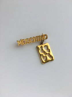 Брошь Moschino
