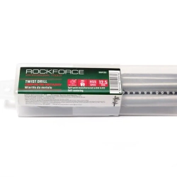 Сверло по металлу 12мм HSS(5шт), в пластиковом футляре RockForce##Rock FORCE RF-DSP120
