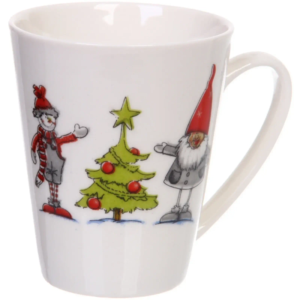 Кружка керамическая 350мл «Веселые человечки», микс рисунков