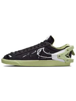 Кроссовки Nike Blazer Low Acronym Black Olive Aura
