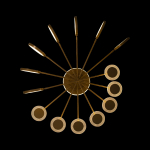 10164L Gold Потолочный светильник LOFT IT Megan