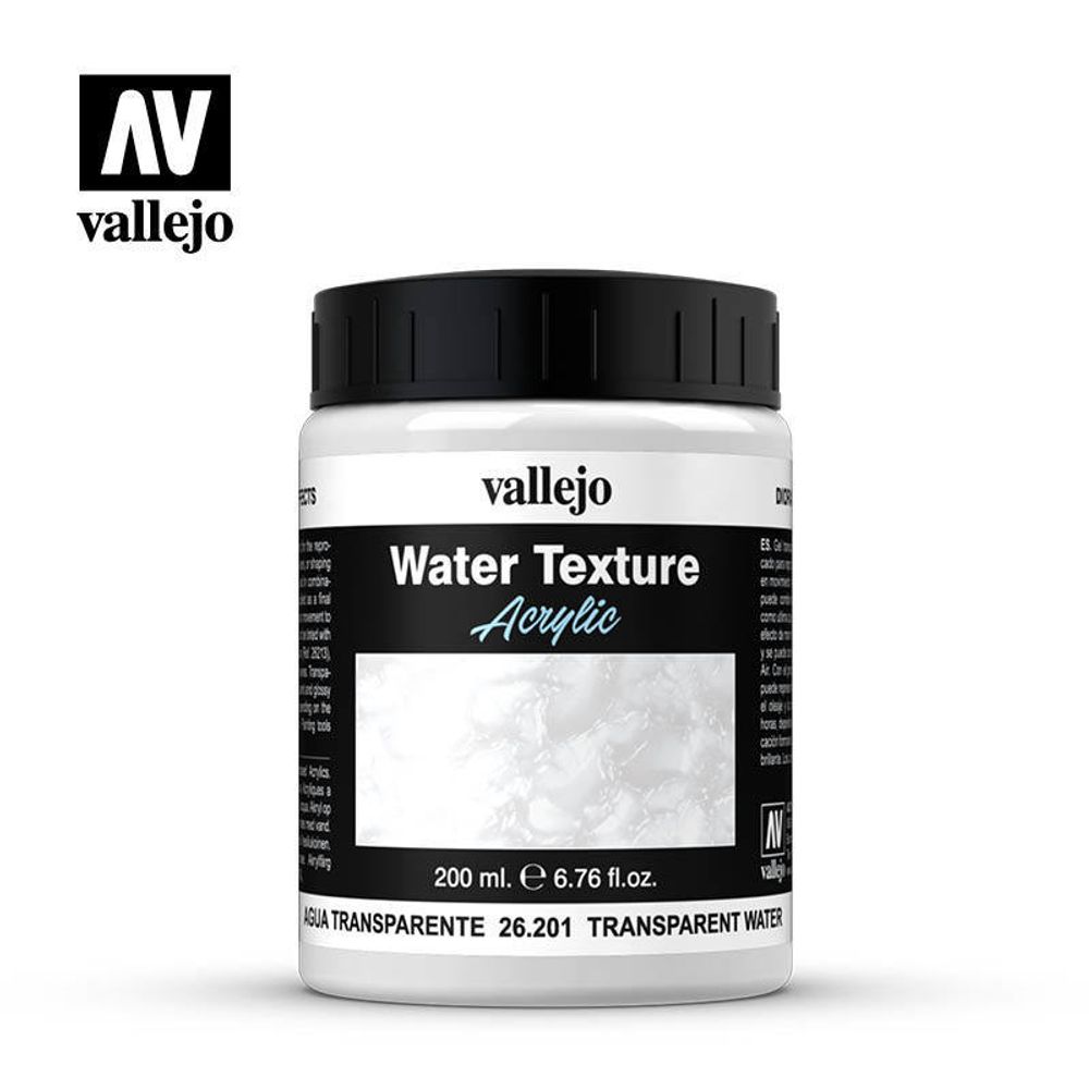 WATER TEXTURES 201-200ML. TRANSPARENT WATER