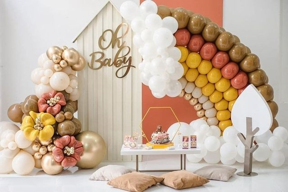 Шар 5" Белый песок, Пастель / White Sand 071 Sp