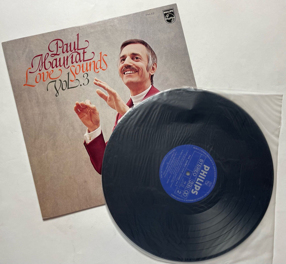 Винтажная виниловая пластинка LP Paul Mauriat Love Sounds Vol.3 (Japan 1974)