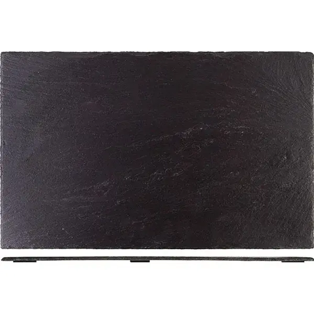 Блюдо д/подачи прямоуг.сланец натур.; H=0.5,L=50,B=30см Sunnex Китай 3022635