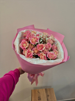 Роза кустовая букет