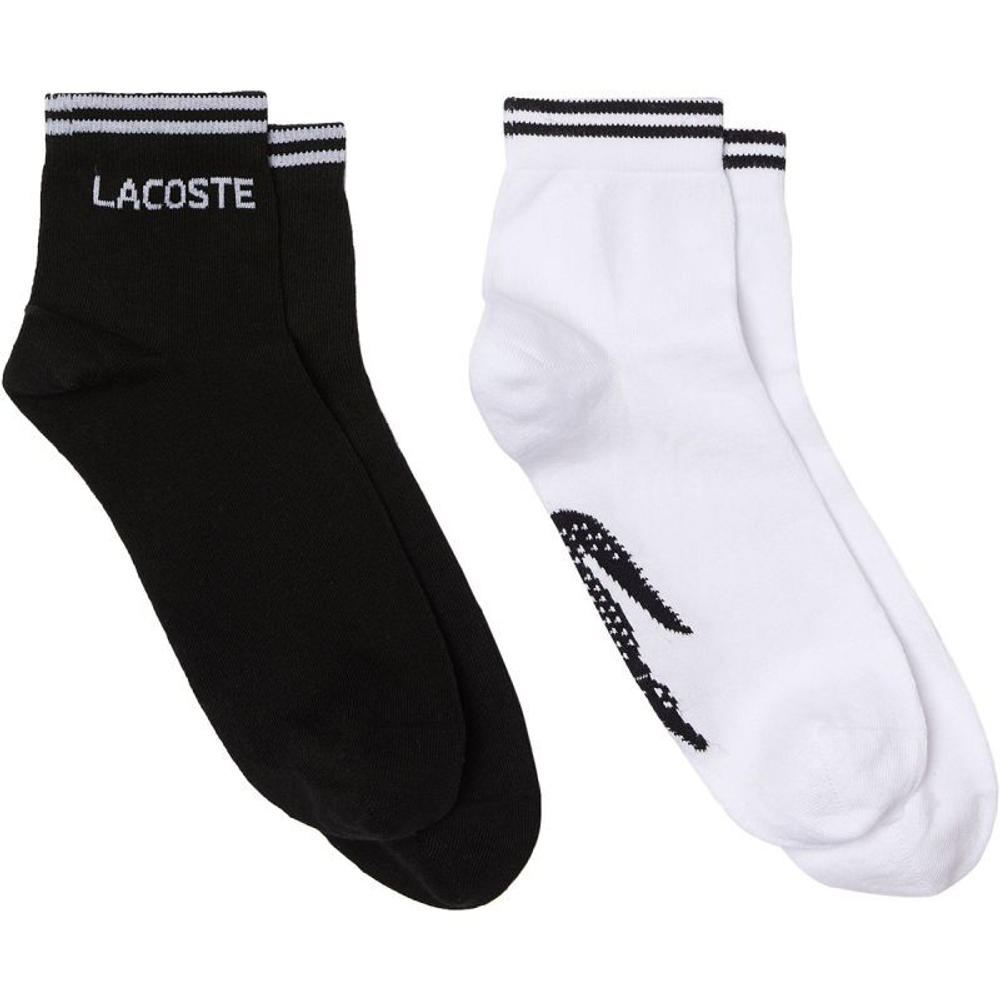 Теннисные носки Lacoste SPORT Low Cotton Sock 2P