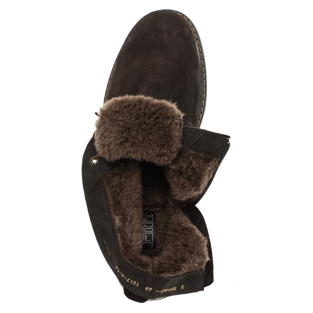 565483 ботинки мужские коричневые