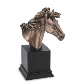 Veronese WS-1407 Статуэтка-бюст «Голова лошади»
