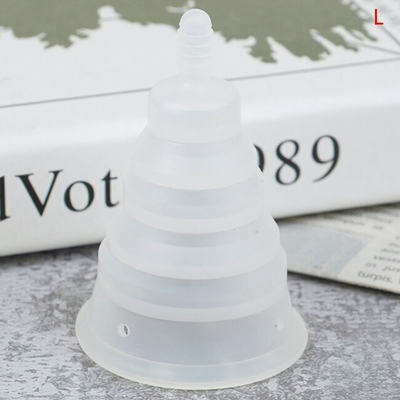 Складная менструальная чаша (Цвет: Белый)