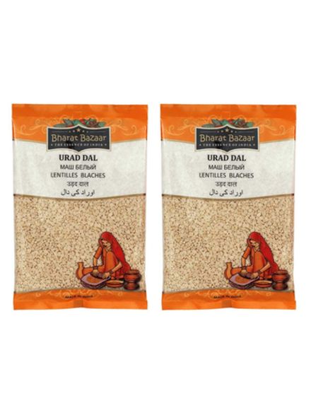 Маш белый очищенный Urad Dal Bharat Bazaar 500 г, 2 шт