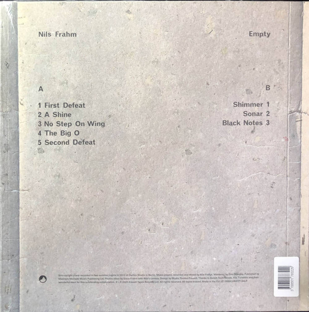 Nils Frahm / Empty (LP)