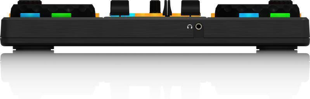 BEHRINGER CMD STUDIO 2A MIDI контроллер для DJ на 2 деки, со встроенным 4 канальным аудио интерфейсом__1