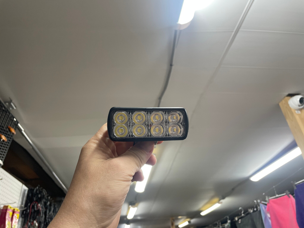 8 LED \ Светодиодная балка, 9 см, серия: мини балки (1 шт.) =