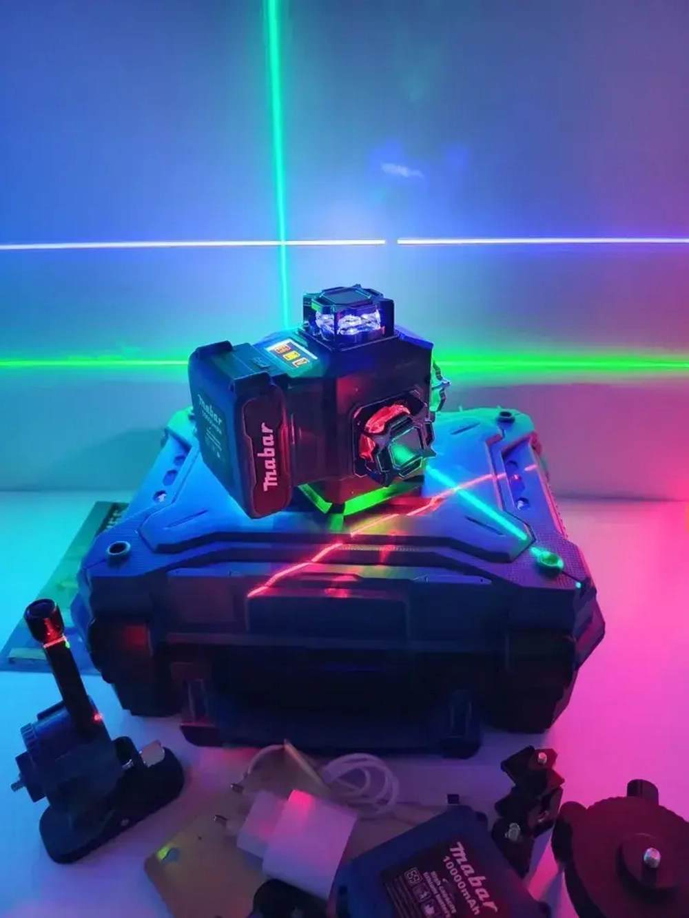 Makita Лазерный уровень/нивелир Зеленый, Красныйлуч