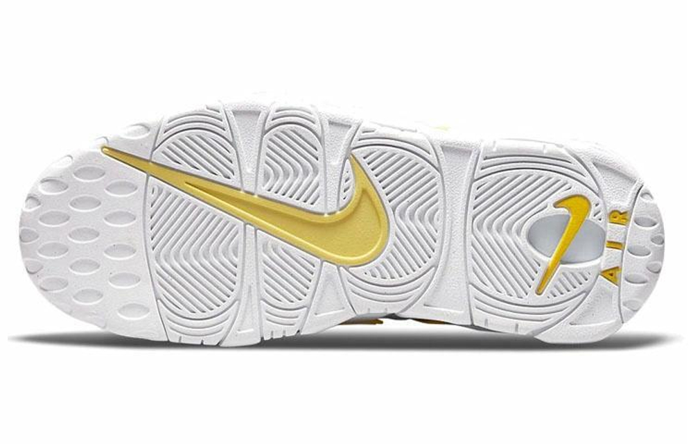 Кроссовки Nike Air More Uptempo "Light Citron" (Женская размерная сетка)