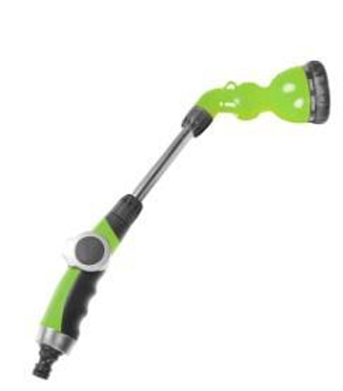 ДП Душ поливочный прямой 9-ти функц  удлин. с вращ. голов. под кон 'УС Эксперт' прорез  (YM6307)