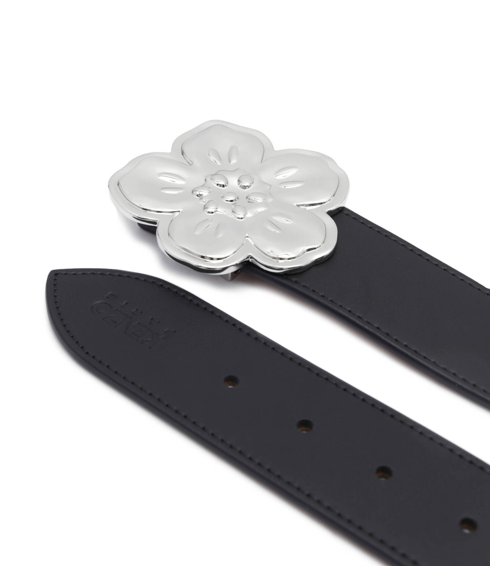 двусторонний кожаный ремень Kenzo - черный(FC65CE003L25)