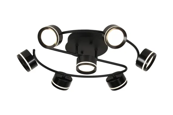 9493/6+1 BLACK (1) Люстра (RL)