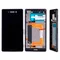 Дисплей для Sony Z3 в сборе с тачскрином на рамке (Black) (Version:1 SIM)