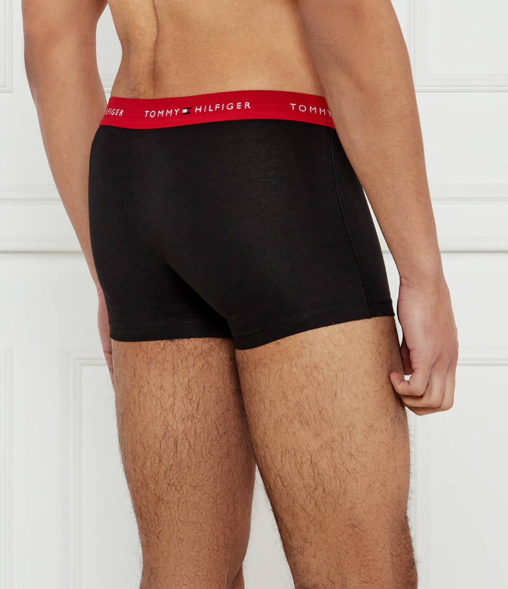 Трусики-боксеры 3шт. Tommy Hilfiger - черный(UM0UM02763)