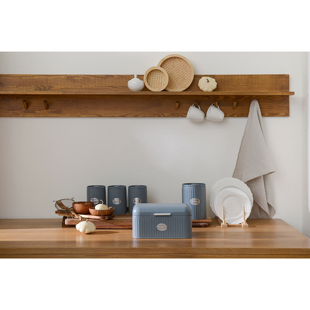 Хлебница zinco, 30,2х19,7х15,7 см, серая