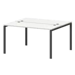 Бенч двойной на металлокаркасе СМС2-П-12К.120.Пр25  1200x1236x750 Смарт