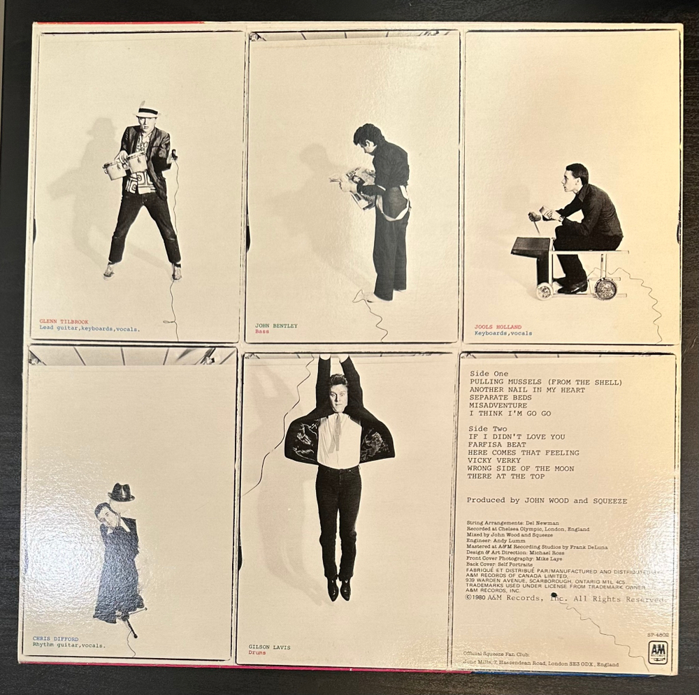 Squeeze- Argybargy (Канада 1980г.)