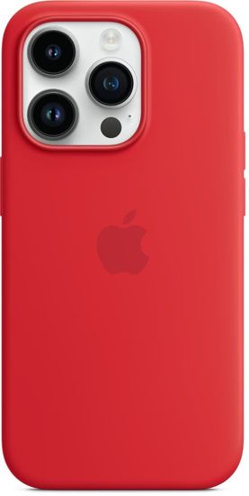 Чехол Apple MagSafe для iPhone 14 Pro Max, силикон, (PRODUCT)RED