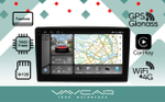 Магнитола для Citroen Jumper 2006-2014 - Vaycar VA14-2249-2K на Android 13, 8-ядер, 2K QLED, ТОП процессор, CarPlay,4G SIM-слот