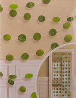 Гирлянда Круги Kiwi Green блеск 2,1м6шт