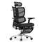 Кресло EXPERT 2 FLY RFYM 01 (сидение MAX с подножкой, подлокотник 6D(360), сетка черн/каркас черн)