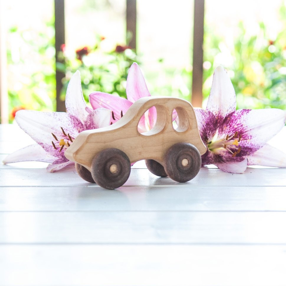 Деревянная машинка Джип Леснушки