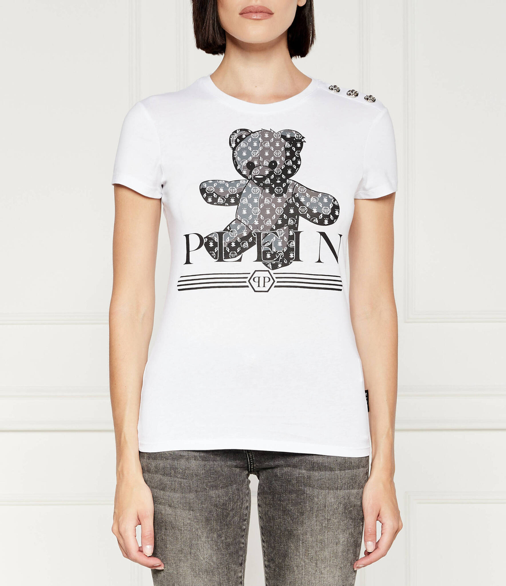 Футболка SEXY PURE TEDDY BEAR Philipp Plein - белый(WTK3368 PJY002N)