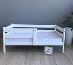 Кровать подростковая "Софа Компакт" 160*80 см серый 2 борта (СЧ)