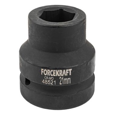 Головка ударная 1'', 21мм (6гр.) FORCEKRAFT FK-48521
