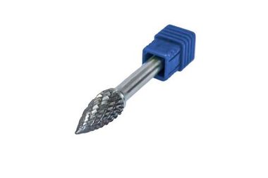 Шарошка коническая скругленная по металлу(? 6мм,? хвостовика 6мм),в пластиковом футляре Forsage F-617G0618