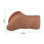 Мастурбатор-вагина Caroline (Цвет: карамель (темно-бежевый))