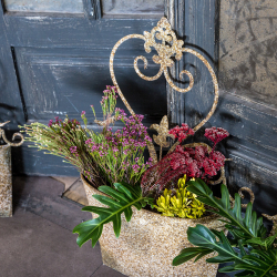 Металлическое кашпо Верментино версия L Объект мечты