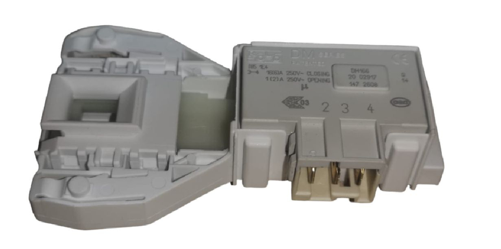 Замок люка стиральной машины Indesit Beko 085194 T85 DA066042 крепление клипса