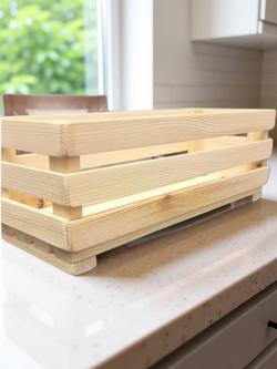 Универсальный мини-ящик для декора, хранения, подарка, горшечных цветов.